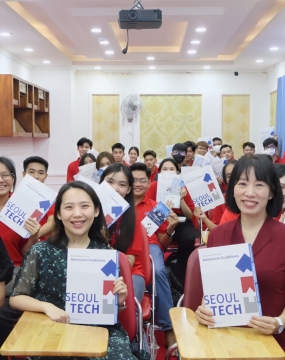 ĐẠI DIỆN TRƯỜNG ĐẠI HỌC SEOULTECH ĐẾN GIAO LƯU VÀ LÀM VIỆC