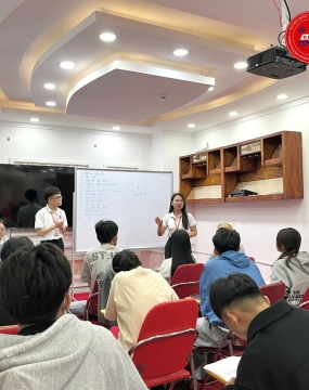 hình ảnh hướng dẫn visa cho các học viên