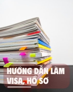 hình ảnh hướng dẫn visa cho các học viên