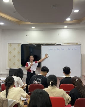 hình ảnh hướng dẫn visa cho các học viên