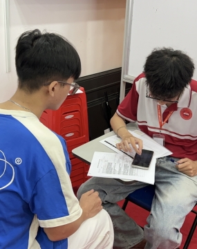 hình ảnh hướng dẫn visa cho các học viên