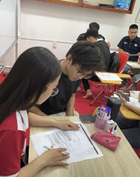 hình ảnh hướng dẫn visa cho các học viên