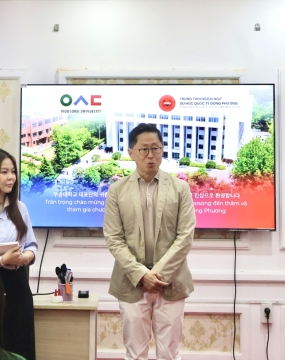 ĐẠI DIỆN TRƯỜNG ĐẠI HỌC HÀN QUỐC
