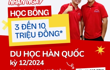 ƯU ĐÃI DU HỌC HÀN QUỐC 2024