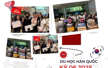 Liên tục tiễn học viên lên đường sang Hàn Quốc học tập kỳ 06/2025