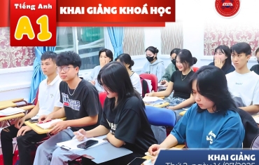 CHIÊU SINH LỚP TIẾNG ANH A1