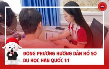 HƯỚNG DẪN HỒ SƠ DU HỌC HÀN QUỐC 1:1 – ĐÔNG PHƯƠNG ĐỒNG HÀNH CÙNG HỌC VIÊN