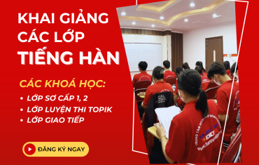 KHOÁ TIẾNG HÀN